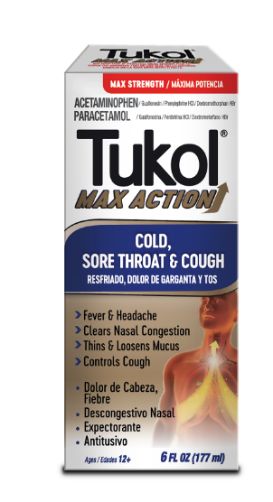 MAX ACTION COLD AND COUGH